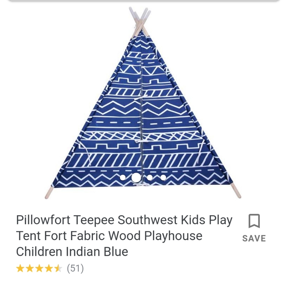 Pillowfort teepee-NEW